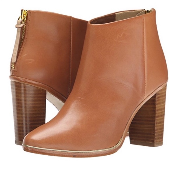 Ted Baker Shoes - Ted Baker Brown Lorca Ankle Booties